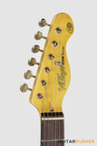 Vintage V62 Icon T-Style Reissue Electric Guitar - Distressed Ash Blonde