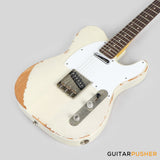 Vintage V62 Icon T-Style Reissue Electric Guitar - Distressed Ash Blonde