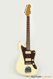 Vintage V65V Reissue Offset Electric Guitar - Vintage White