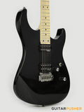 Vintage V6M24 Super S-Style Electric Guitar - Boulevard Black