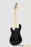 Vintage V6M24 Super S-Style Electric Guitar - Boulevard Black