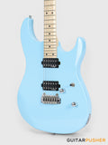 Vintage V6M24 Super S-Style Electric Guitar - Laguna Blue