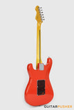 Vintage V6M Reissue S-Style Electric Guitar - Firenza Red