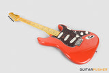 Vintage V6M Reissue S-Style Electric Guitar - Firenza Red