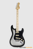 Vintage V6 Reissued S-Style Electric Guitar - Silverburst