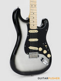 Vintage V6 Reissued S-Style Electric Guitar - Silverburst