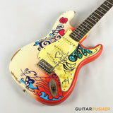Vintage V6 Thomas Blug Signature S-Style Electric Guitar - Summer of Love