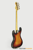 Vintage V74 Icon Fretless 4-String JB Bass - Sunset Sunburst