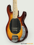 Vintage Reissued V96 5-String Active Bass - Flamed Tobacco Sunburst