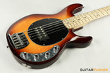 Vintage Reissued V96 5-String Active Bass - Flamed Tobacco Sunburst