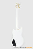 Vintage VS6 Reissued SG - Arctic White w/ Gold Hardware