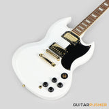 Vintage VS6 Reissued SG - Arctic White w/ Gold Hardware