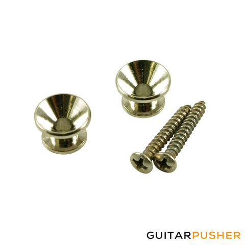 WD Guitar Strap Button Nickel [set of 2]