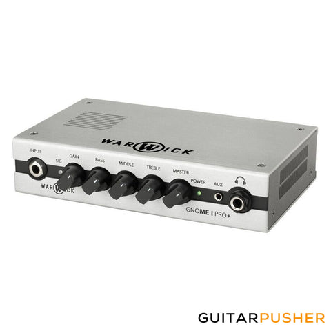 Warwick Gnome i Pro V2 300-Watt Pocket Bass Amplifier Head w/ AUX & USB Interface