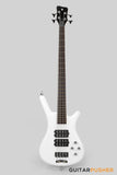 Rockbass by Warwick Corvette $$ 4-String Bass Guitar - Solid White High Polish