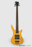 Rockbass by Warwick Corvette $$ 5-String Bass Guitar - Honey Violin Transparent Satin