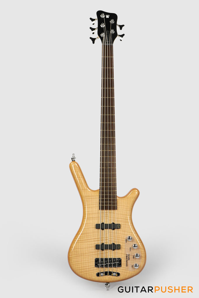 Rockbass by Warwick Corvette Premium 5-String Bass Guitar - Natural Tr ...