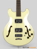 Rockbass by Warwick Star Bass 4-String Bass Guitar - Solid Creme White High Polish