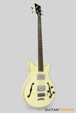 Rockbass by Warwick Star Bass 4-String Bass Guitar - Solid Creme White High Polish