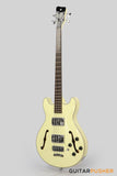 Rockbass by Warwick Star Bass 4-String Bass Guitar - Solid Creme White High Polish