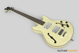 Rockbass by Warwick Star Bass 4-String Bass Guitar - Solid Creme White High Polish