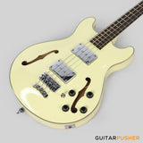 Rockbass by Warwick Star Bass 4-String Bass Guitar - Solid Creme White High Polish