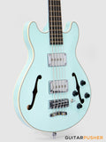 Rockbass by Warwick Star Bass 5-String Bass Guitar - Solid Daphne Blue High Polish