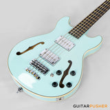 Rockbass by Warwick Star Bass 5-String Bass Guitar - Solid Daphne Blue High Polish