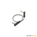 Rockboard by Warwick Salt & Pepper Tweed Series Flat Patch Cable