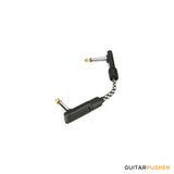 Rockboard by Warwick Salt & Pepper Tweed Series Flat Patch Cable