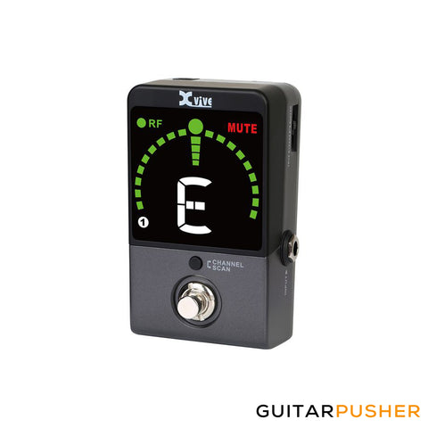 best cheap guitar tuner pedal Xvive Audio P58R 5.8GHz Digital Guitar Pedal Tuner (Black) – GuitarPusher