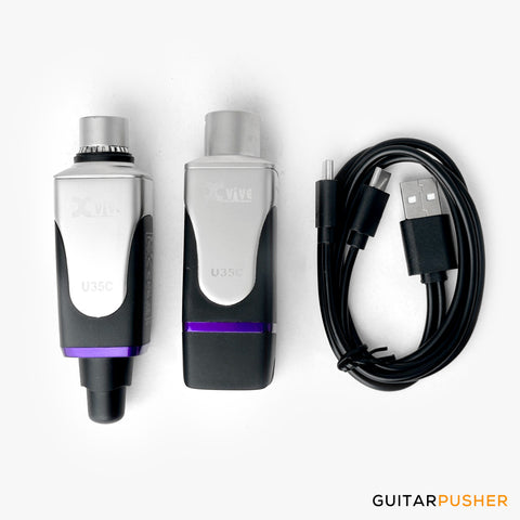 Xvive Audio U35C 5.8GHz Condenser Microphone Wireless System (Black)