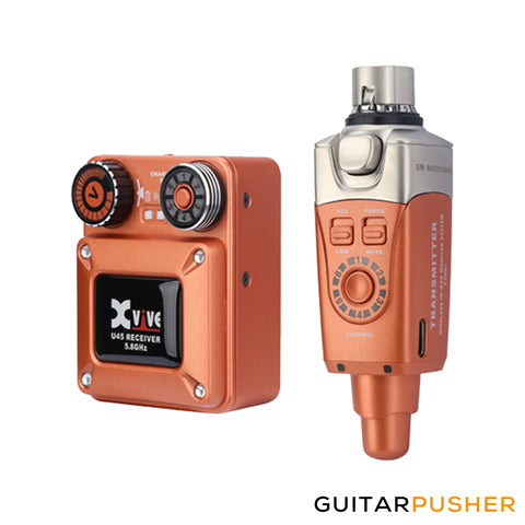 Xvive Audio U45 5.8GHz In-Ear Monitor Wireless System (Orange)