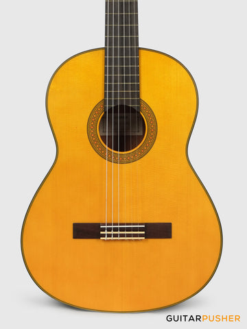 YAMAHA CG122MS Solid Spruce Top Full-Size Classical Guitar - Matte Natural