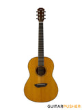 YAMAHA CSF3M All-Solid Wood Sitka Spruce/Mahogany Travel Acoustic-Electric Guitar - Vintage Natural