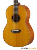 YAMAHA CSF3M All-Solid Wood Sitka Spruce/Mahogany Travel Acoustic-Electric Guitar - Vintage Natural