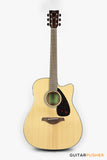 YAMAHA FGX800C Solid Spruce Top/Nato Okume Dreadnought Cutaway Acoustic-Electric Guitar - Natural