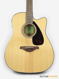 YAMAHA FGX800C Solid Spruce Top/Nato Okume Dreadnought Cutaway Acoustic-Electric Guitar - Natural