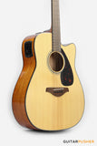 YAMAHA FGX800C Solid Spruce Top/Nato Okume Dreadnought Cutaway Acoustic-Electric Guitar - Natural