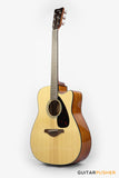 YAMAHA FGX800C Solid Spruce Top/Nato Okume Dreadnought Cutaway Acoustic-Electric Guitar - Natural