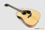 YAMAHA FGX800C Solid Spruce Top/Nato Okume Dreadnought Cutaway Acoustic-Electric Guitar - Natural