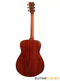YAMAHA FS5 GL Gloss Red Label All-Solid Wood Acoustic Guitar - Vintage