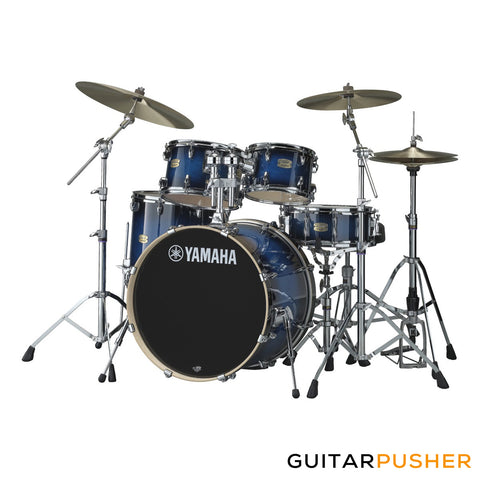 YAMAHA SBP2F5 5-Piece Shell Stage Custom Birch Drum Kit - Deep Blue Sunburst
