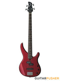 YAMAHA TRBX174 4-String Bass Guitar - Red Metallic
