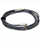 Caline Guitar Instrument Cable Braided Gold - GuitarPusher