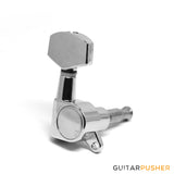 Standard 3x3 Machine Head Tuner for Acoustic - Chrome