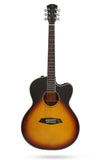 Sire A3 GS Grand Auditorium Acoustic Guitar (Vintage Sunburst) w/ Zebra 7 SIB Pickup System (2023)