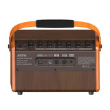 Aroma AG-26A 25W Portable Acoustic Guitar Amplifier with Built-in Rechargeable Battery and Bluetooth