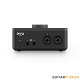 Audient Mic, Headphones and EVO4 2-in/2-out Digital Audio Interface for Recording BUNDLE