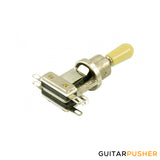 Switchcraft Straight 3-way Toggle - Tall (Cream Tip)